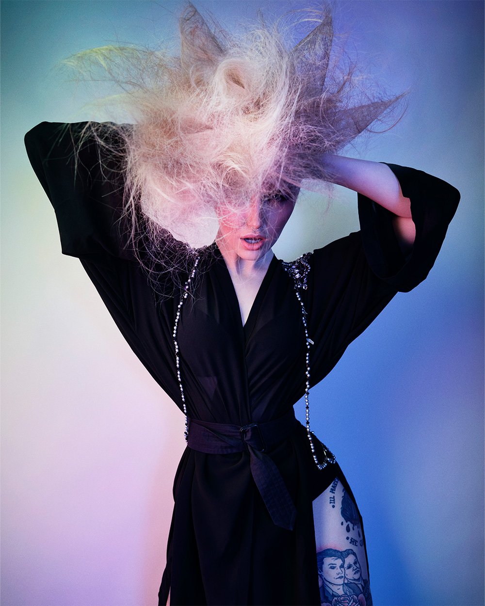 Platinum Blonde Avant Garde - Kirby Blythe - BHA North Eastern Hairdresser of the Year 2026 Finalist Collection